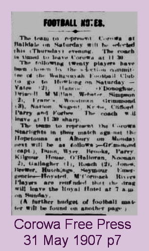 1907 May 31 Starlights match against Hopetounv2
